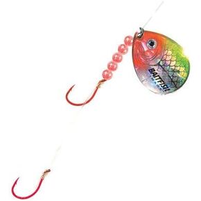 NORTHLAND TACKLE BAITFISH Spinner Harness / 60" Snell / #2/#4 HK / 1 Pack/Clown
