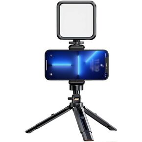 Portable Fill lamp Mobile Phone Live Photo Lighting Camera led Atmosphere lamp Outdoor Handheld Photo Beauty lamp(E)