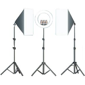Set Live supplementary Lighting Anchor Beauty Soft Light Box Indoor Photography Professional led Studio Lighting