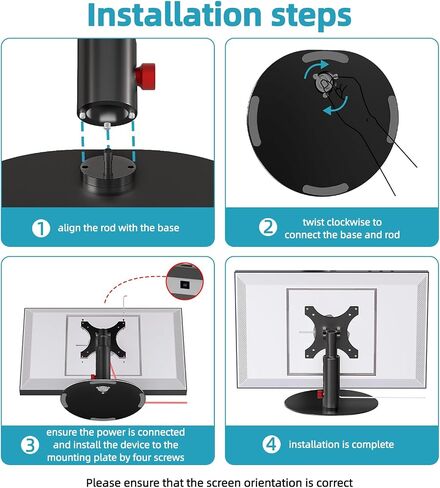 Adjustable Stand for Show 21/15, Tiltable Table Holder, Sturdy Aluminum Alloy, Smooth Angle Adjustment, Durable Desktop Bracket for Show 15 2nd Generation, Four Degree Height Device (Black) in Saudi Arabia