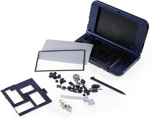 Replacement for Nintendo New 3DS XL Game Console Comlplete Housing Shell Case Cover Full Set (Blue) in Kuwait