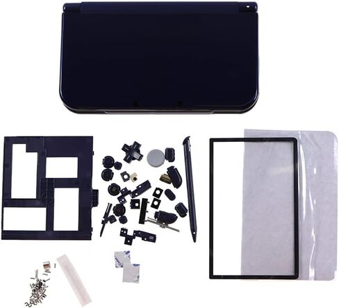 Replacement for Nintendo New 3DS XL Game Console Comlplete Housing Shell Case Cover Full Set (Blue) in Kuwait