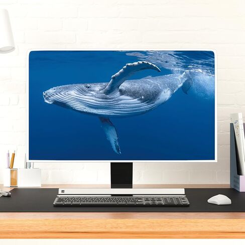 Baocicco Owl Waterproof 22, 23, 24, 25 Inch Anti-Static Dustproof LCD/LED/HD Natural Animals Desktop Computer Monitor Cover Monitor Accessories Laptop TV LCD Screen Decoration for Tablet in Kuwait