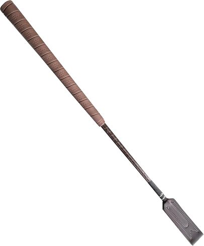 HUNTERS SADDLERY Leather Riding Crop for Horses Jump Bat Jockey Race Whip Show Jumping Racing Stick Equestrian Equine (Black, 24.5 inch) in Saudi Arabia