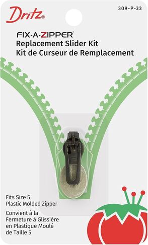 dritz إصلاح مقاس 5 النايلون ويسه zipper-gunmetal مقاس 5  in Kuwait