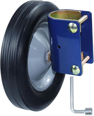 عجلة بوابة S16100600 للبوابات الأنبوبية المستديرة بقطر 1-5/8 بوصة إلى 2 بوصة، هيكل فولاذي صلب عالي الجودة ومواد مطاطية شديدة الصلابة لمختلف التضاريس مثل الخرسانة والعشب والأرضيات المرصوفة بالحصى in Kuwait