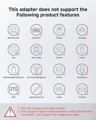 LERTOSEN MFi Certified USB C to Lightning Adapter 4-Pack | 27W Fast Charging & Data Sync, For iPhone 14/13/12/Pro/Max,iPad,AirPods, With Anti-Loss Lanyard,20000+Plug, Not for Audio/OTG in Saudi Arabia