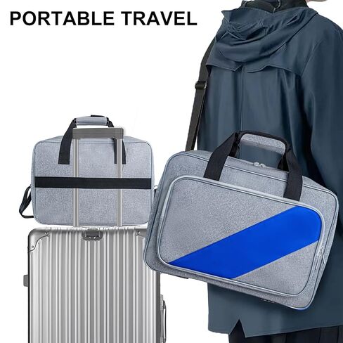 Weldilgit PS5 Carrying Case, Travel Case for PlayStation 5 Console, PlayStation Controllers& Accessories, Waterproof Thickened Protective Bag with Handle in Kuwait