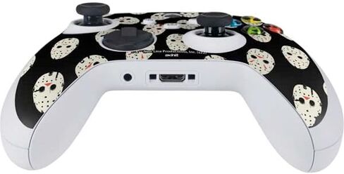 Skinit Decal Gaming Skin Compatible with Xbox Series S Controller - Officially Licensed Warner Bros Friday The 13th Friday The 13th Design in Kuwait
