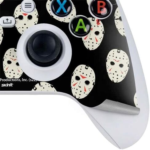 Skinit Decal Gaming Skin Compatible with Xbox Series S Controller - Officially Licensed Warner Bros Friday The 13th Friday The 13th Design in Kuwait
