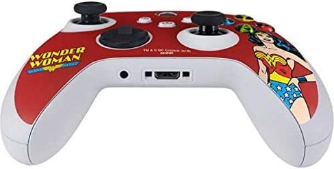 Skinit Skinit Gaming Gaming Skin متوافق مع وحدة التحكم S -Series S Series - مرخص رسميًا DC Comics Wonder Woman Classic Action Design in Kuwait