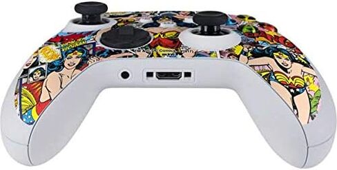 Skinit Skinit Gaming Gaming Skin متوافق مع وحدة التحكم S -Series S Series - مرخص رسميًا DC Comics Wonder Woman Classic Action Design in Kuwait