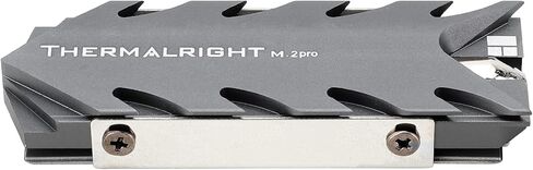 Thermalright TR-M.2 2280 Type A G 2280 مبدد حراري لتبريد SSD M.2 2280 مبرد مبدد حراري، ألومنيوم، مع 2 موصلية حرارية، مبرد SSD عالي الأداء لسطح المكتب، رمادي in Kuwait