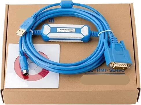 1pcs USB8550 Suitable FP1 FP3 FP5 Series Programming Cable Download Line USB-AFP8550(Isolated Version) in Saudi Arabia