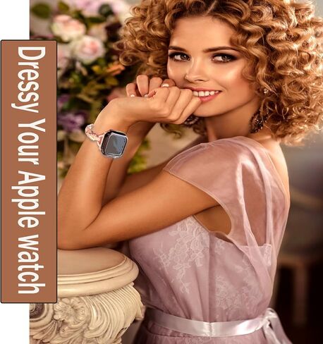 Gold Slim Band Compatible Apple Watch Metal Starlight Bracelet Women 38mm 40mm 41mm 46mm 42mm 44mm 45mm 49mm.Jullstar Stainless Steel Dressy Bling Silver Thin Bangle for iphone Watch Wristband Series Ultra 11 10 9 8 7 6 5 4 SE 3 2 1 in Saudi Arabia