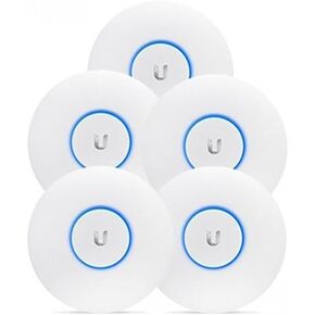 Ubiquiti Networks 2,4/5Ghz 450/1300Mbps 122m 5Pk Indoor/Outdoor, UAP-AC-PRO_5 (Indoor/Outdoor 196.7 x 35 mm) (Renewed)