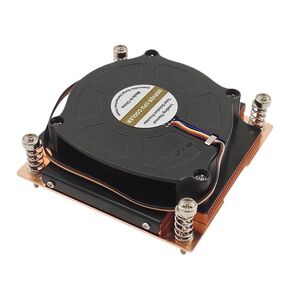 Effective 1U Vapor Chamber Radiator LGA115X 1200 Copper CPU Cooler Active Server heatsink TDP180W