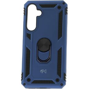 Case for Samsung Galaxy S21 FE 5G Military Grade Shockproof Cell Phone Cover with Kickstand and 360° Rotating Ring, Magnetic Car Mount Compatible, Hard Heavy Duty Armor Protective Shell (Red)