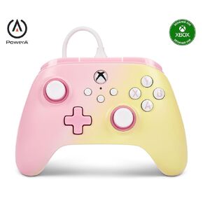 PowerA Advantage Plus Wired Controller for Xbox Series X|S - Black, officially licensed, adjustable height thumbsticks, hall effect, mappable buttons, works with Xbox One and Windows 10/11 PC