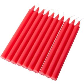 PRETYZOOM 10pcs Emergency Candles for Outdoor Use for Camping and Blackouts Paraffin Candles for Parties and Religious Ceremonies