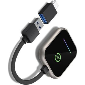 Wireless Carplay Adapter, Convert Wired Carplay to Wireless (Graphite)