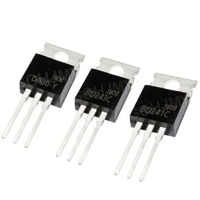 10PCS BD241C BD243C BD244C TO220F TO-220F BD241 BD243 BD244 New for Arrival 2025 High for Quality