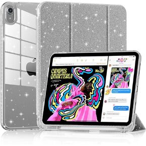 علبة Lainergie لـ iPad (A16) الجيل 11 بوصة 2025 ، جيل iPad العاشر 10.9 بوصة 2022 ، غطاء مقاوم للصدمات اللامع اللطيف مع ظهور واضحة وبراقة وليستال.