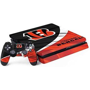Skinit Decal Gaming Skin Compatible with PS4 Slim Bundle - Officially Licensed NFL Cincinnati Bengals Team Motto Design