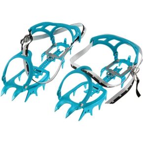 Light Aluminum Alloy 14-Teeth Bundled Ice Bag Crampons Outdoor Camping Hiking Equipment Travel