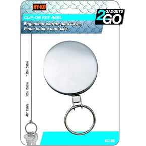 HY-KO Products KC188 Clip-On Key Reel, Multi