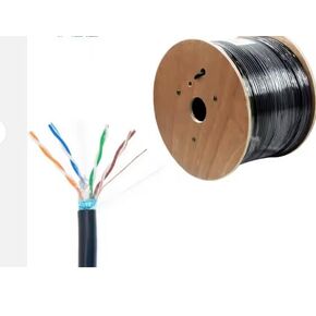 High Speed Cat5e Cat6 Cat6A Outdoor LAN Cable Twisted Pair UTP STP FTP Cat 6 6A 23AWG 0.56mm BC CCA 1000ft Waterproof Cable