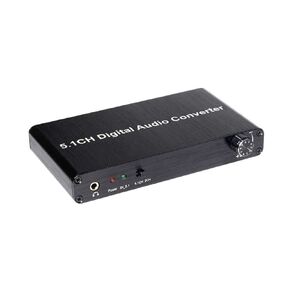 Digital Optical Coax S/PDIF Audio to 5.1 Analog Surround Sound Decoder