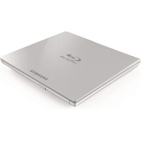 SAMSUNG TSST SE-506CB/RSWD 6X USB 2.0 Slim Blu-ray Writer External Drive (White), M-Disc support