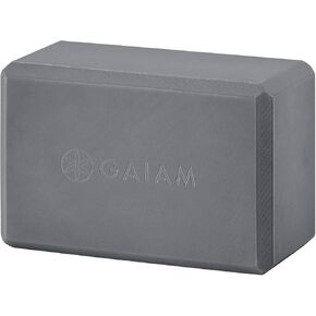 كتلة اليوغا من Gaiam - سطح داعم من إسفنج EVA خالٍ من اللاتكس وناعم غير قابل للانزلاق لليوجا والبيلاتس والتأمل (نافاجو هيرون)
