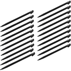 20pcs/lot Black Plastic Touch Screen Stylus Pen Tablet Pen Replacement for Nintendo Wii U Gamepad Remote Controller