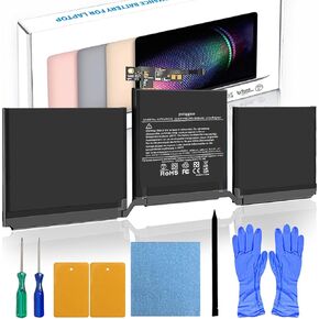 Battery A1713 for MacBook Pro 13 Inch A1708 Late 2016 Mid 2017 EMC 2978 3164, Replacement Battery A2171 for MacBook Pro 13 Inch A2159 (2019) A2289 (2020) A2338 (2020) Higher Capacity