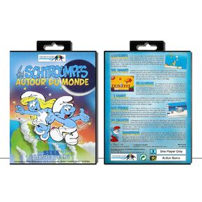 Les Schtroumpfs - Autour De Monde | (SGGEU) Sega Game Gear - Game Case Only - No Game