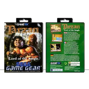 Tarzan: Lord of the Jungle | (SGGEU) Sega Game Gear - Game Case Only - No Game
