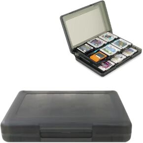 3DS 24-in-1 Game Card Case Holder Cartridge Box Replacement for Nintendo NEW 3DS / NEW 3DS XL / 3DS / 3DS XL/DSi/DSi XL/DS/NEW 2DS /NEW 2DS XL / 2DS/ 2DS XL Catridge Storage Box
