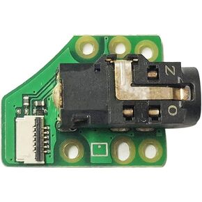 GinTai Game Card Reader Slot w/Headphone Audio Jack Replacement for Nintendo Switch LITE HDH-001 Game Cartridge Socket Board (Headphone Audio Jack Board)