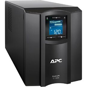 APC Smart-UPS, SMT1500C Tower Back-UPS, 1440 VA Backup Battery Power Supply, 8 x NEMA 5-15R, SmartConnect Port, SmartSlot, AVR, LCD Bundled with 16GB USB Storage