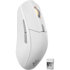 SteelSeries Rival 3 Wireless Gen 2 Gaming Mouse — 2.4GHz and Bluetooth — 18000 DPI TrueMove Air Optical Sensor — 60 Million Click Durability — Light-Weight — 100% PTFE Feet — Black