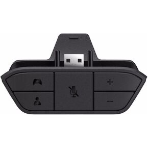Stereo Headset Adapter, for Xbox One Controller with Audio Mic Headphone Converte