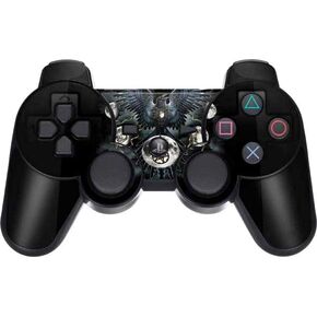 Skinit Decal Gaming Skin Compatible with PS3 Dual Shock Wireless Controller - Officially Licensed Sarah Richter Crow and Moon Phases by Sarah Richter Design