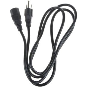 6ft 3 Prong AC Power Cord Cable Lead US Plug Compatible with Sony PlayStation 3 PS3 Adapter