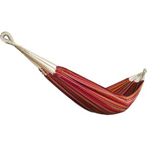 Bliss Hammocks BH-400-A 40" Wide Hammock w/Hand-Woven Rope Loops & Hanging Hardware, Outdoor, Patio, Backyard Durable, Cotton and Polyester Blend, 220 Lbs Capacity, Guacamole