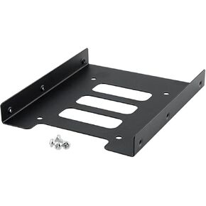 JacobsParts 2.5" to 3.5" Bay Metal Hard Drive HDD SSD Mounting Bracket Adapter Tray