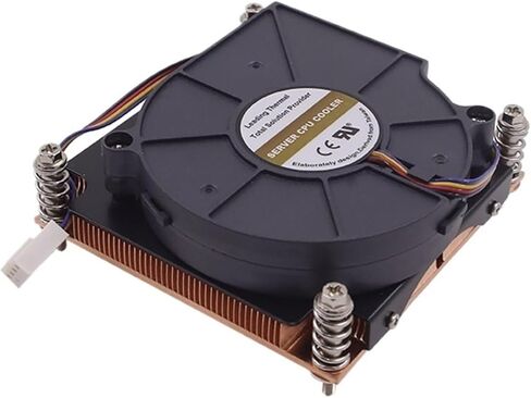 LGA1200 LGA1150 1151 1155 1156 1200 1U CPU CHALER التبريد النشط مع مروحة عالية السرعة in Saudi Arabia
