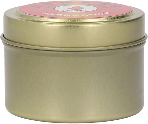 24-Hour Windproof Bright Smokeless Outdoor Survival Candle with Floral and Honey Scent for Home Wilderness (Gold) in Saudi Arabia