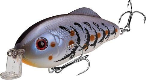 طُعم صيد السمك Strike King (HCHH-568 Hybrid Hunter Crankbait، 568 - Green Gizzard Shad، 1 أونصة in Saudi Arabia